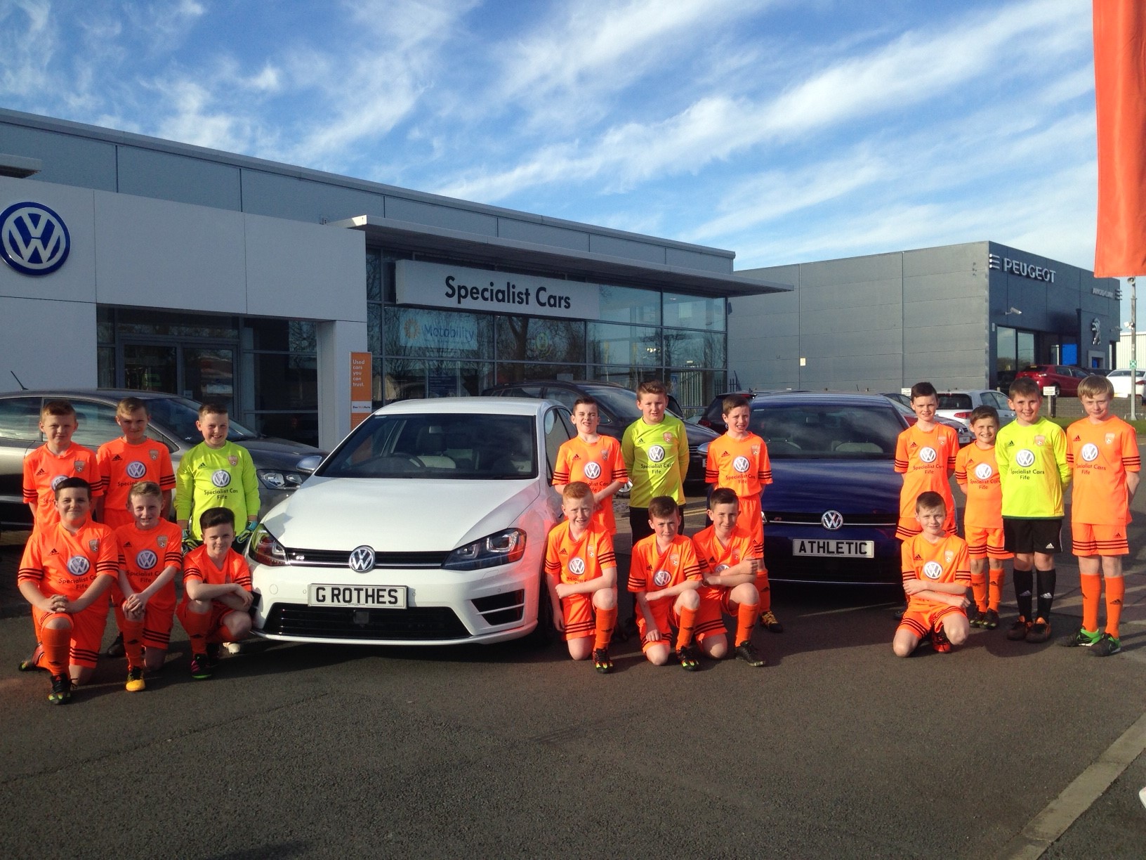 Volkswagen dealer supports local kids' football team Car Dealer Magazine