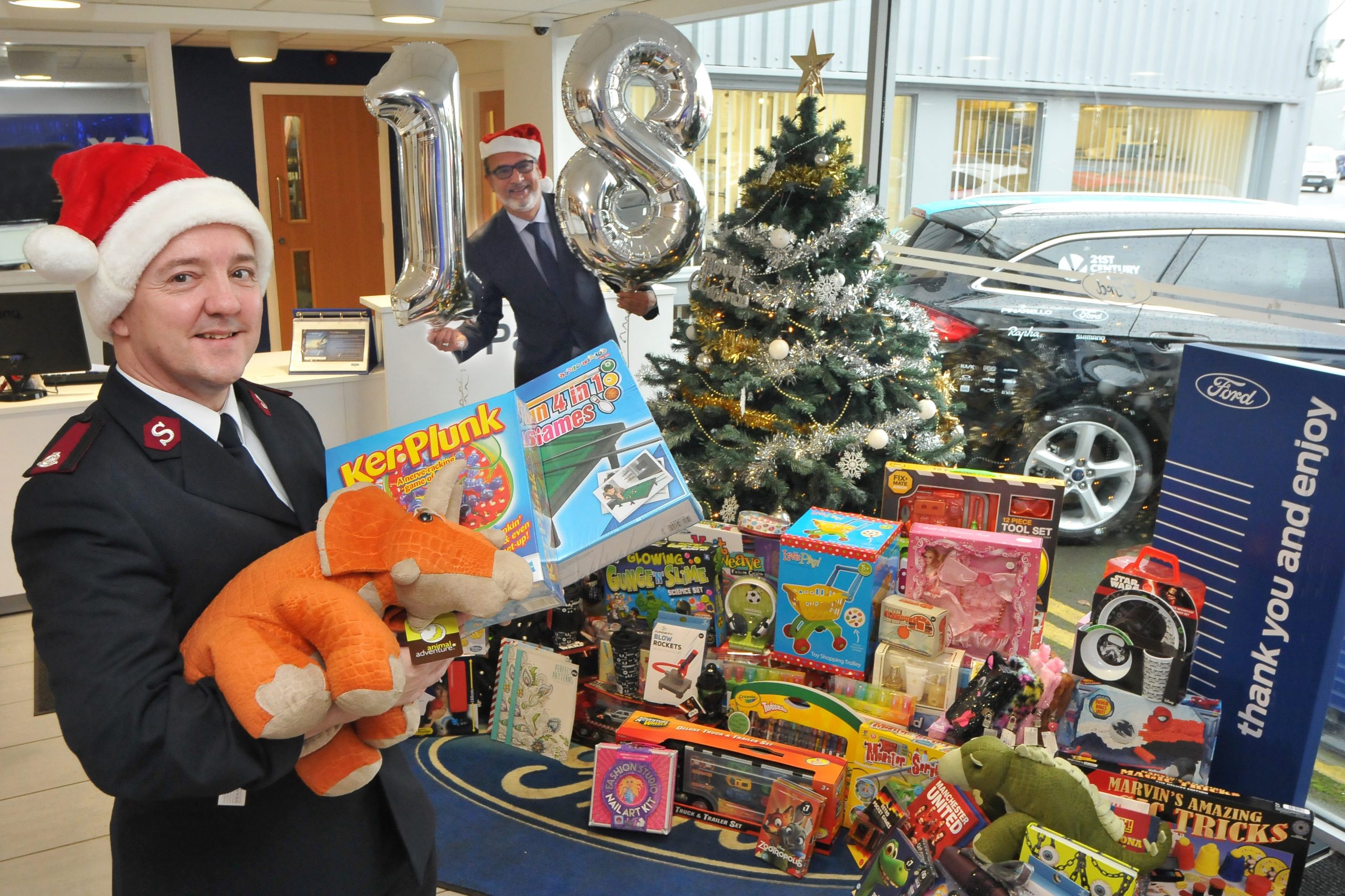 Motor dealer group marks 18 years of support for Salvation Army’s