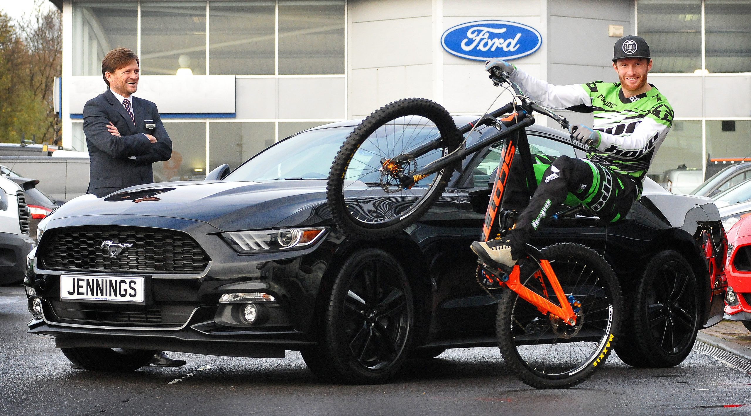 Pro mountain biker makes major round trip for dream motor Car Dealer