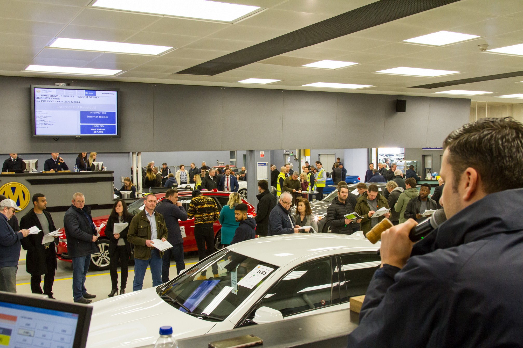 Auction firm Manheim is still undecided on whether to ever open its