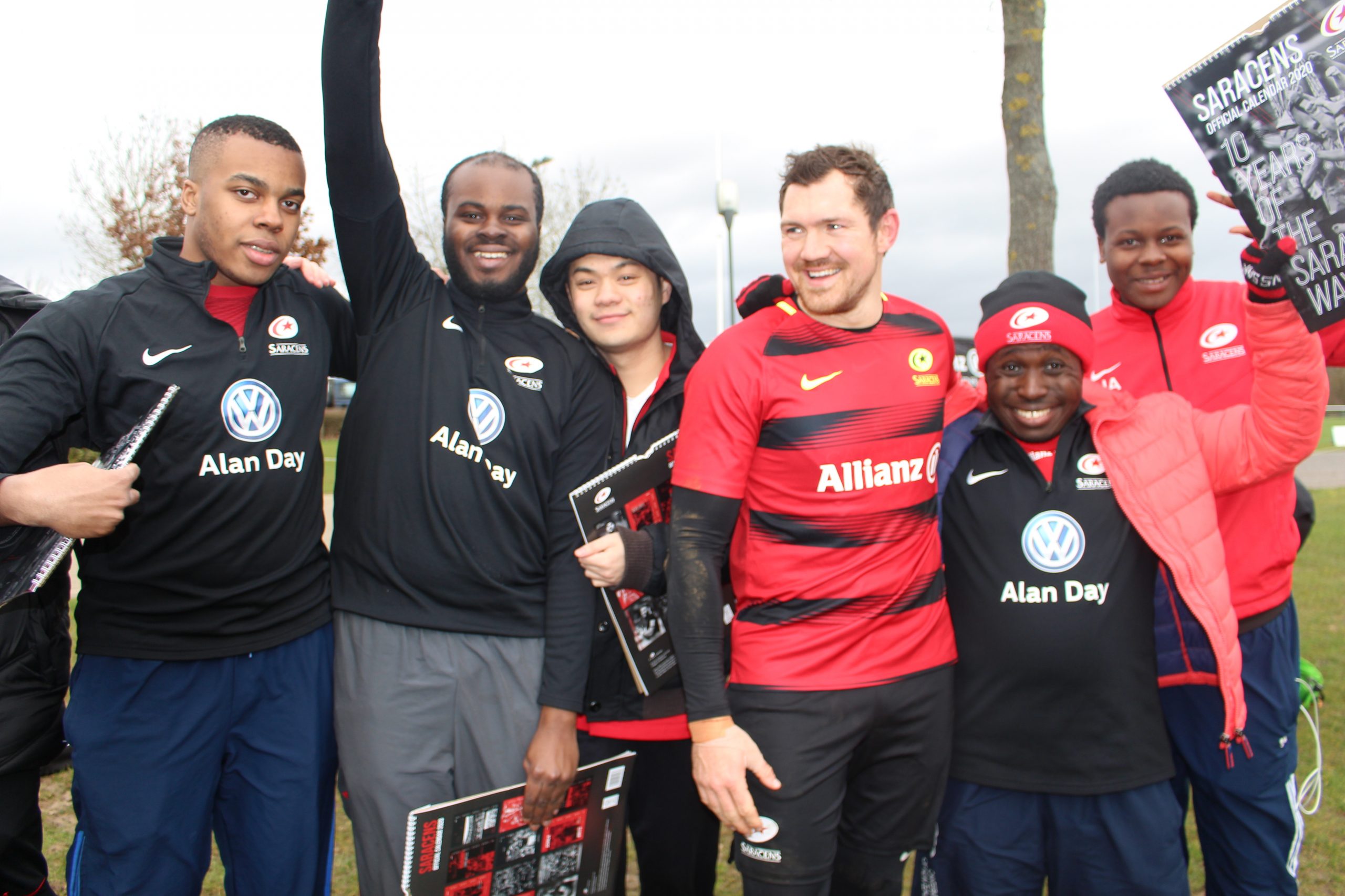 Youngsters meet their rugby heroes in initiative backed by Alan Day ...