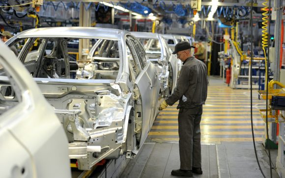 Car manufacturing stock image via PA, 24 Nov 2020