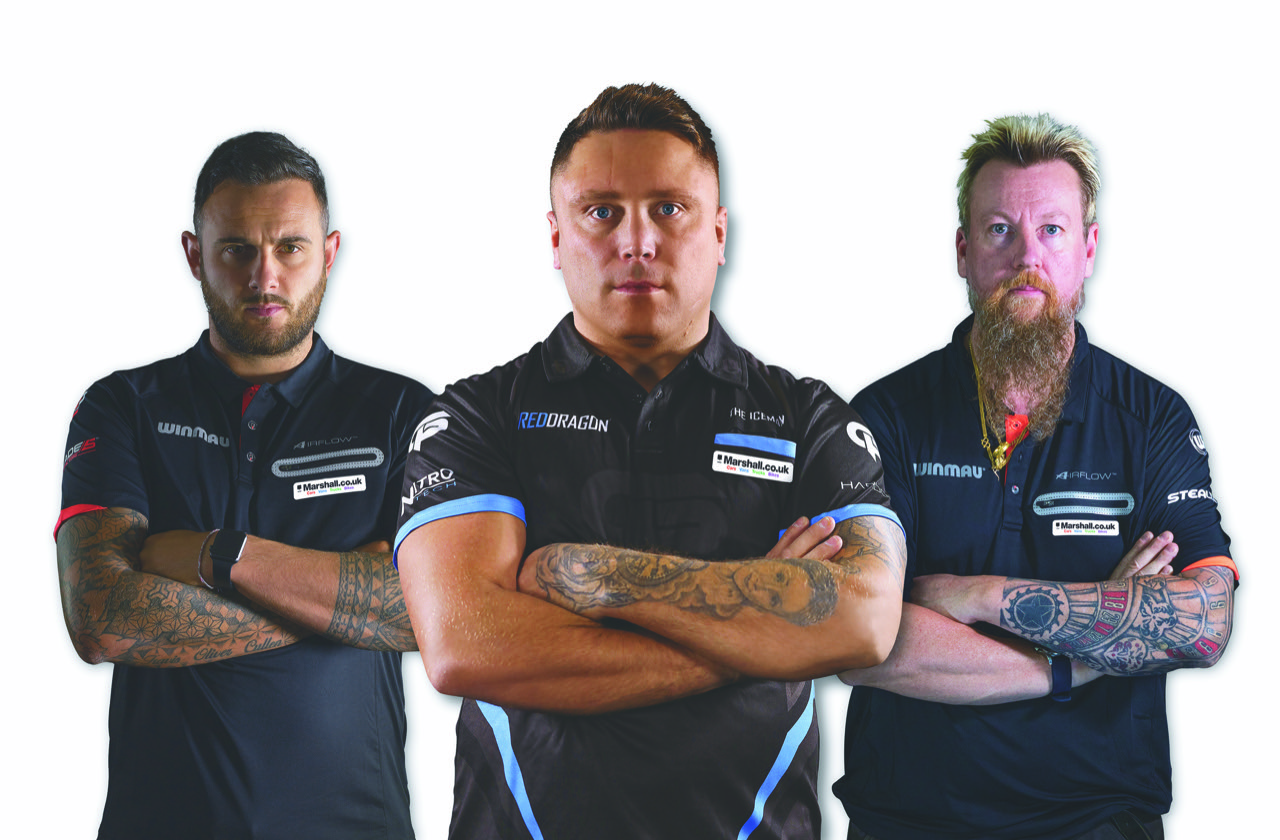 Marshall 'hits the treble' with sponsorship of three professional darts