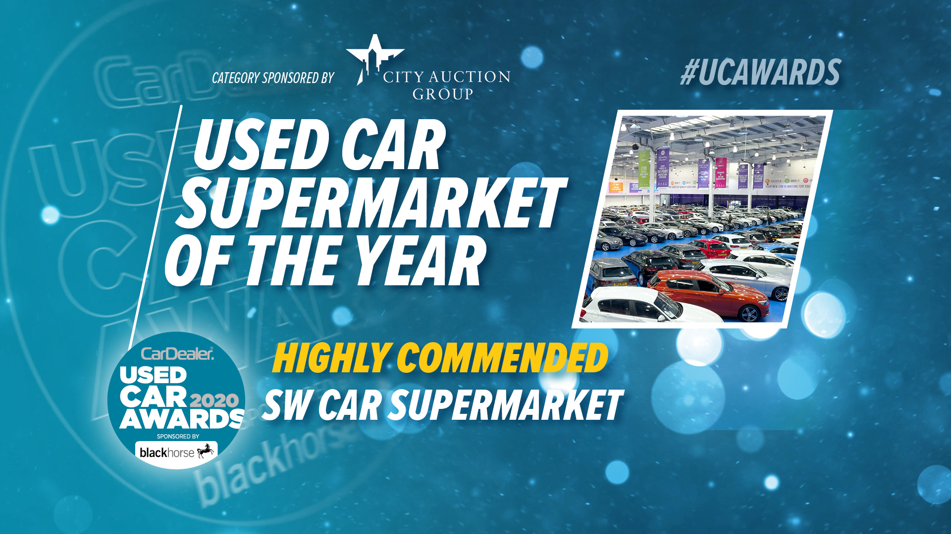 Used Car Supermarket of the Year, sponsored by City Auction Group, Highly Commended SW Car