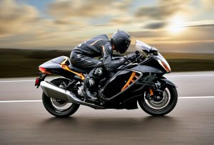 The new Suzuki Hayabusa on the road