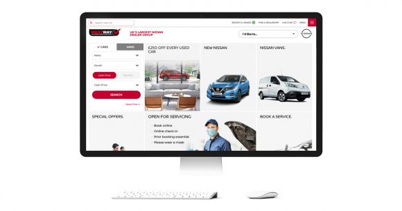 West Way on computer screen