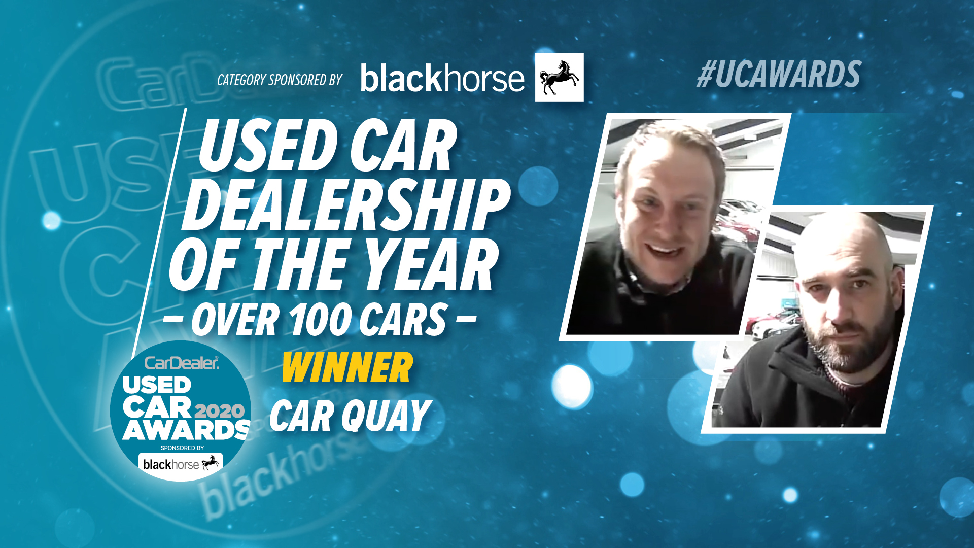 Used Car Dealership of the Year Over 100 Cars, sponsored by Black