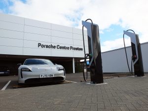 Porsche Centre high-speed chargers April 2021