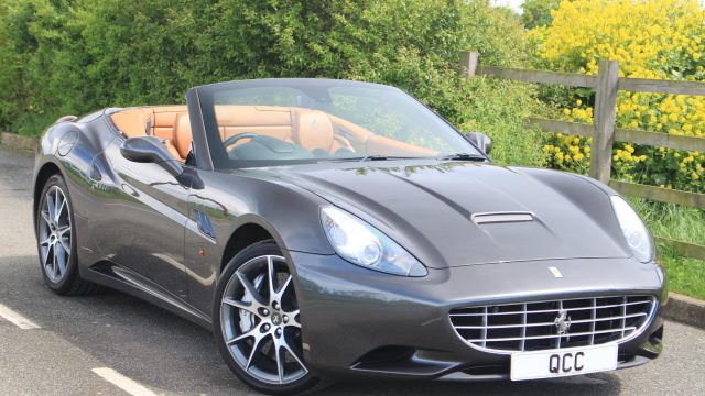 Pic of Hugh Grant's Ferrari parked
