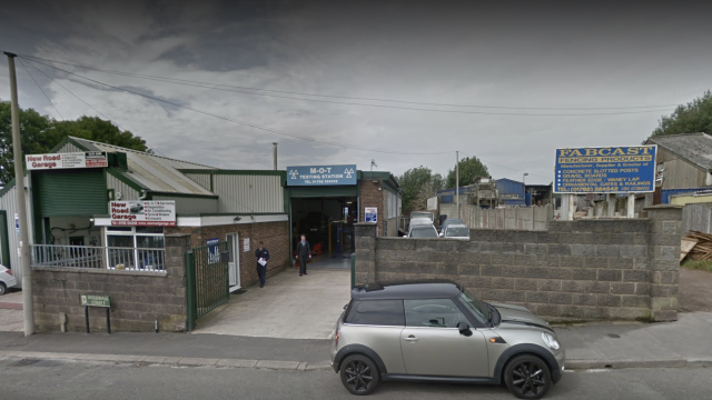 Google Street View of New Road Garage