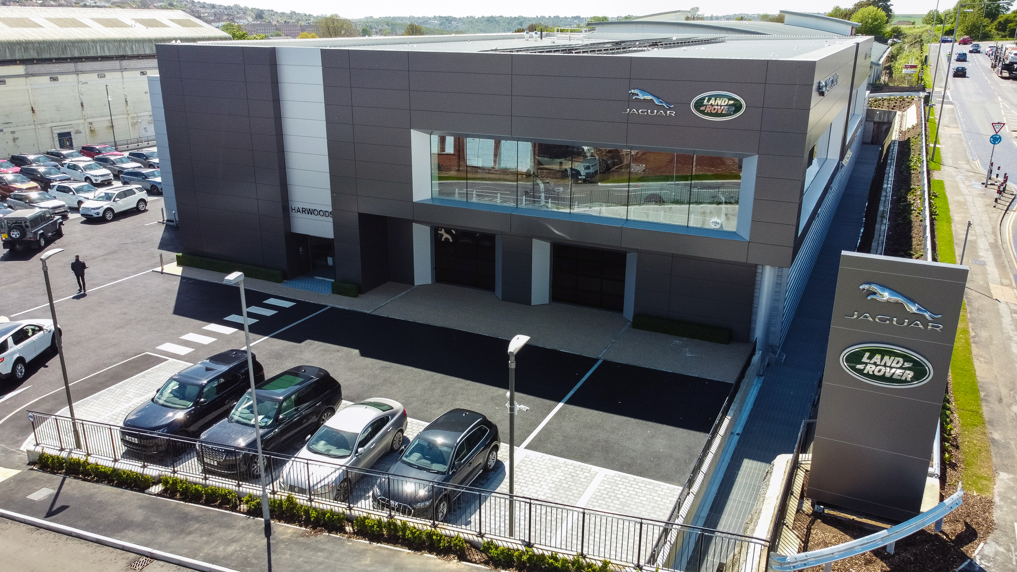Harwoods opens new Jaguar Land Rover dealership in Brighton after move