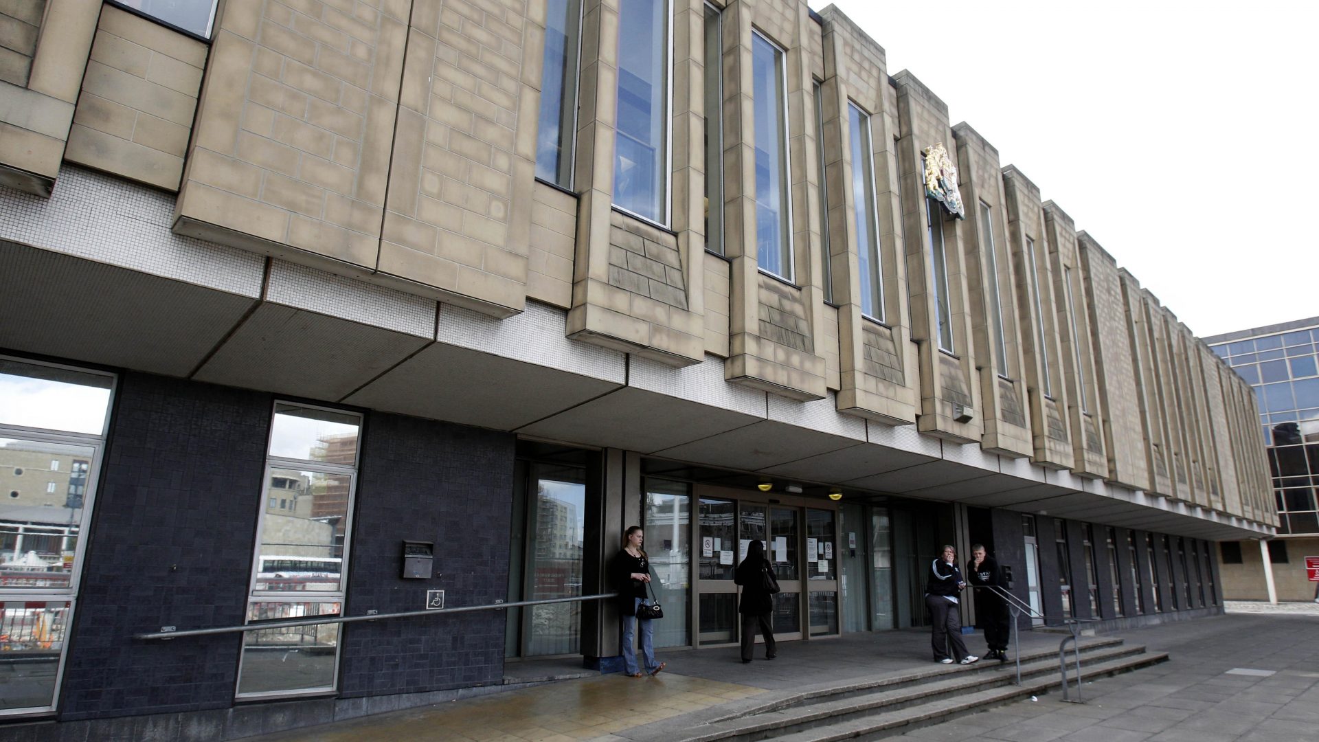 GV shot of Bradford Magistrates' Court