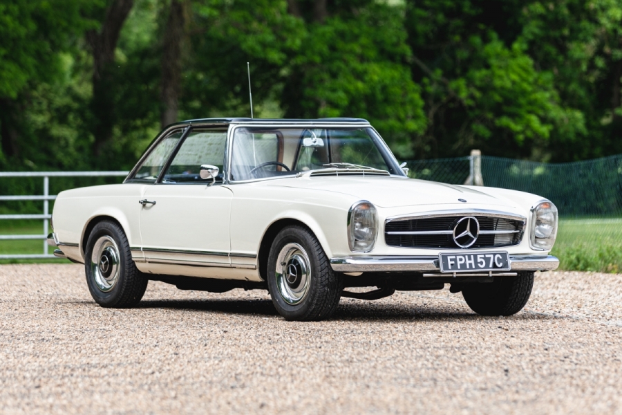 Mercedes 230SL owned by Britt Ekland