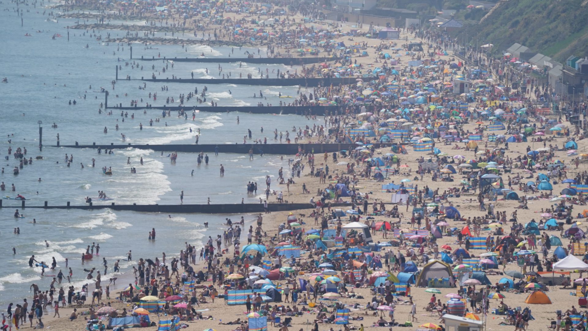 Hottest day of the year so far in 2021