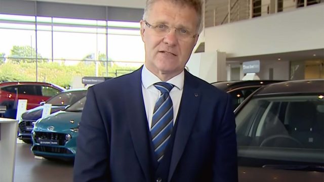 Robert Forrester on This Morning, 11 Aug 2021, screengrab