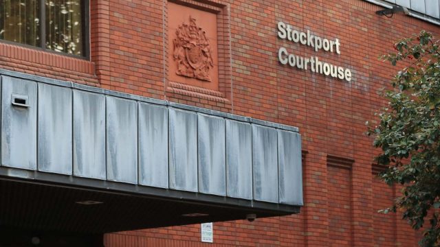 Stockport Magistrates' Court September 2017, via PA