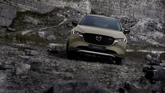 Mazda CX-5 driving off road