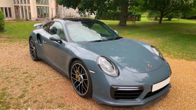 Porsche 911 Turbo S for Motorway Sep 2021 advertorial