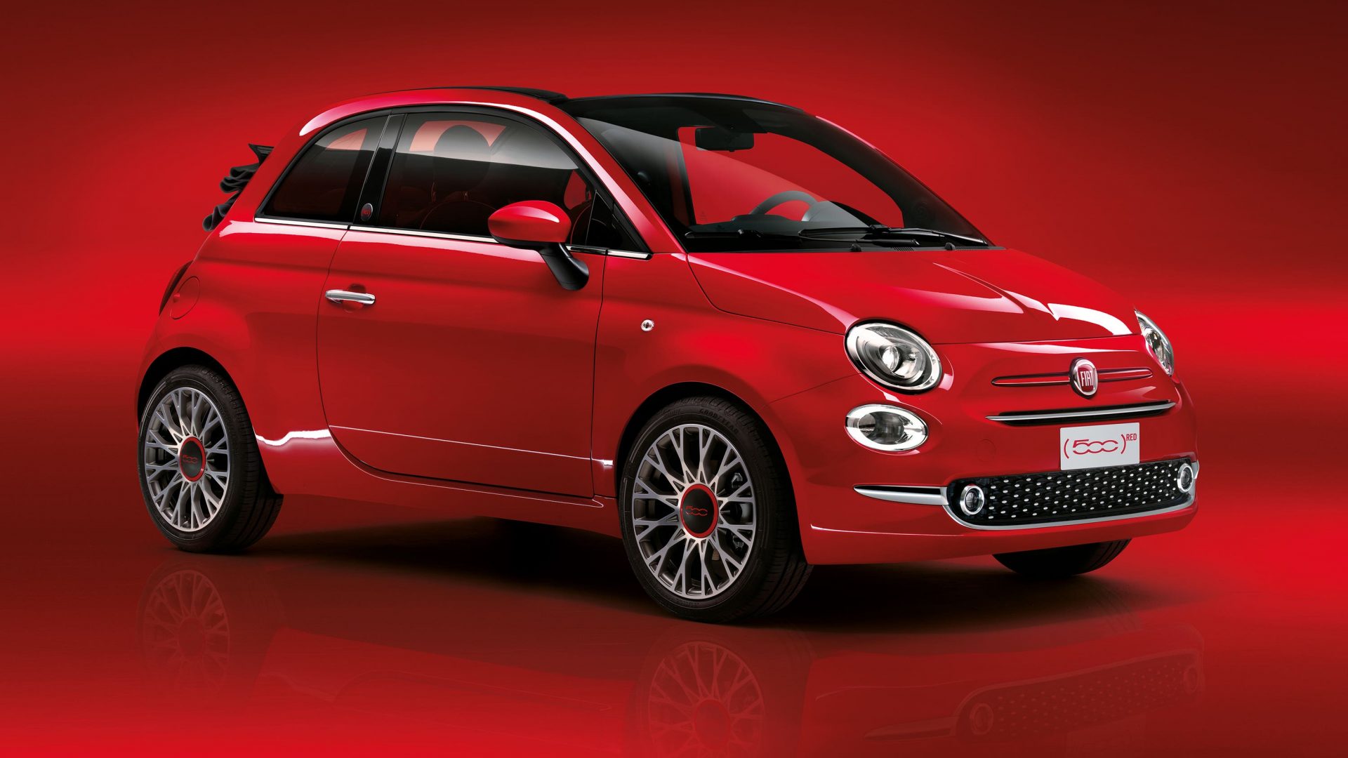 Fiat 500 Hybrid RED
