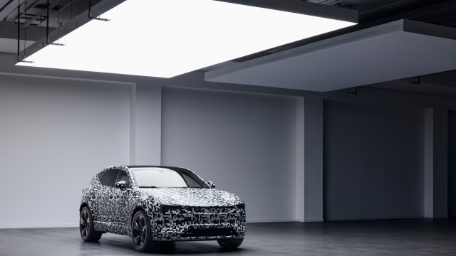 Teaser image of new Polestar 3