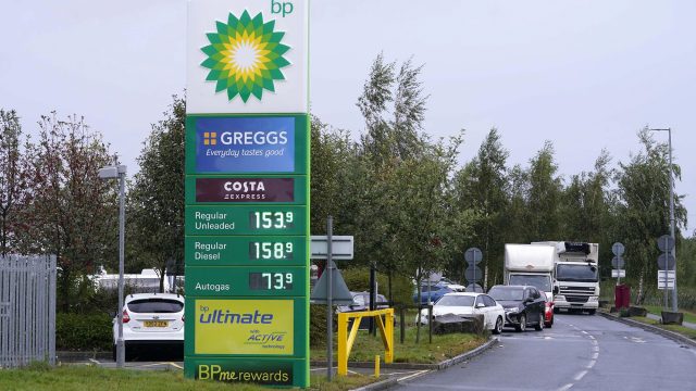 BP service station in Wetherby, via PA