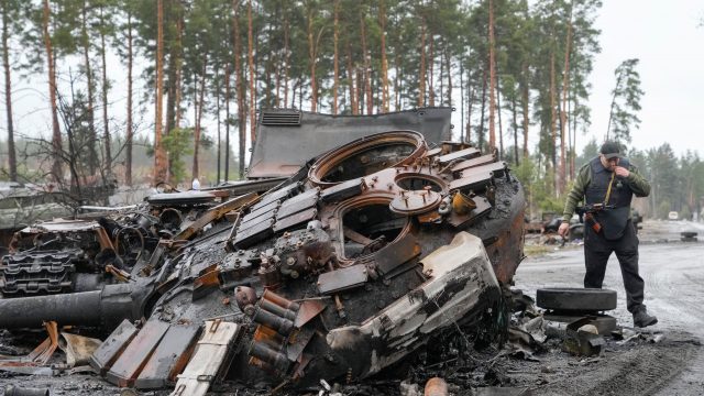 ukraine russian tank