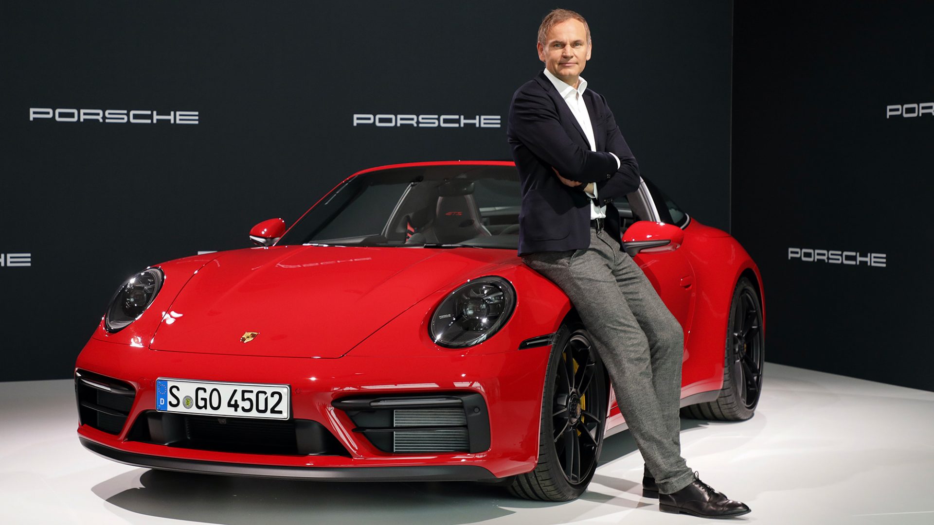 Oliver Blume, chairman of the executive board of Porsche AG