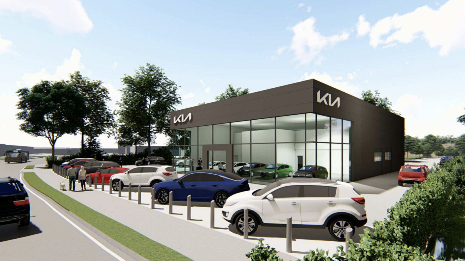Planners give thumbsup to proposals for new Kia dealership in