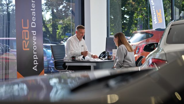 RAC Dealer Network stock image