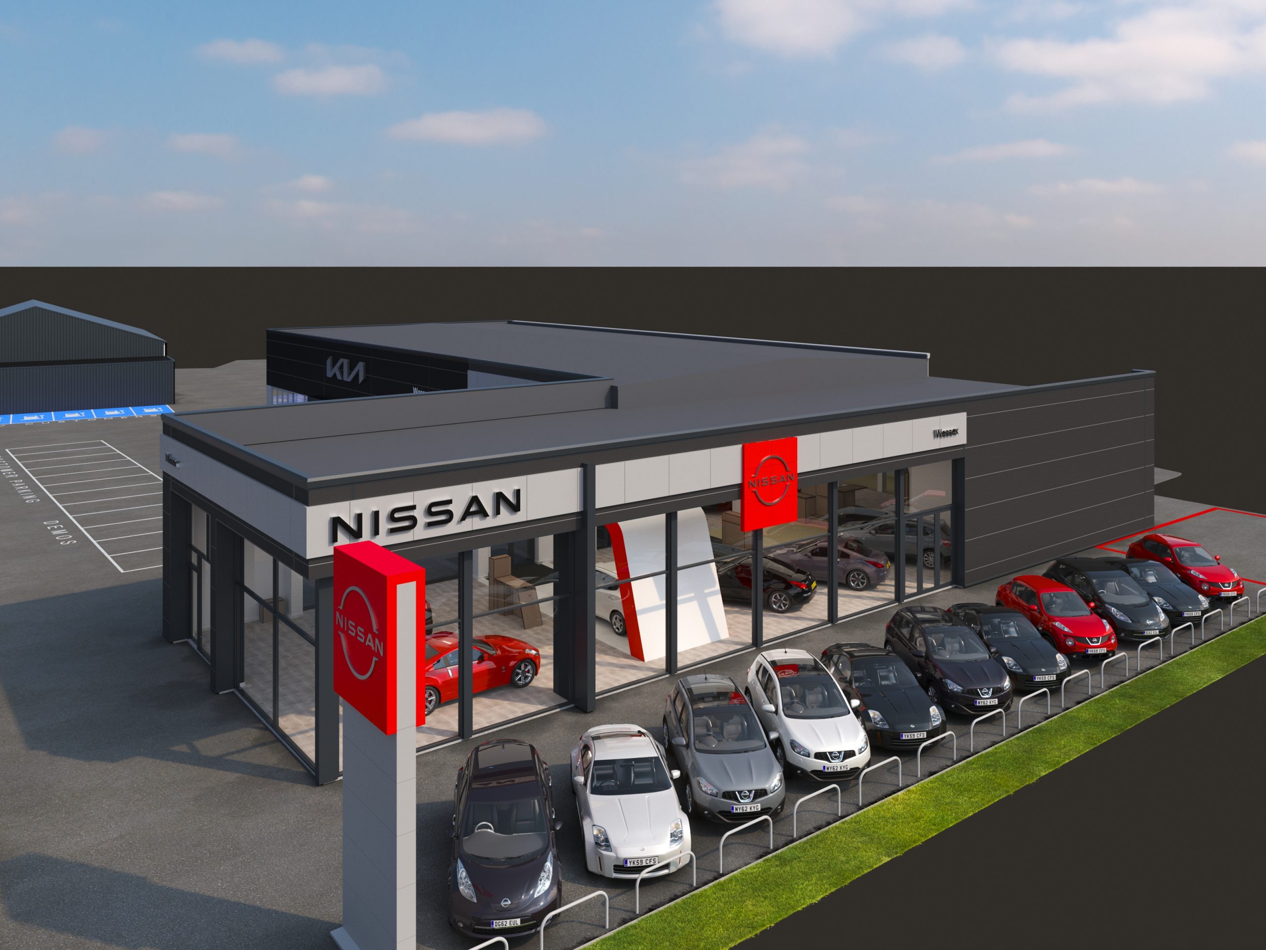 Gloucester Nissan dealership undergoes redevelopment as part of £3m