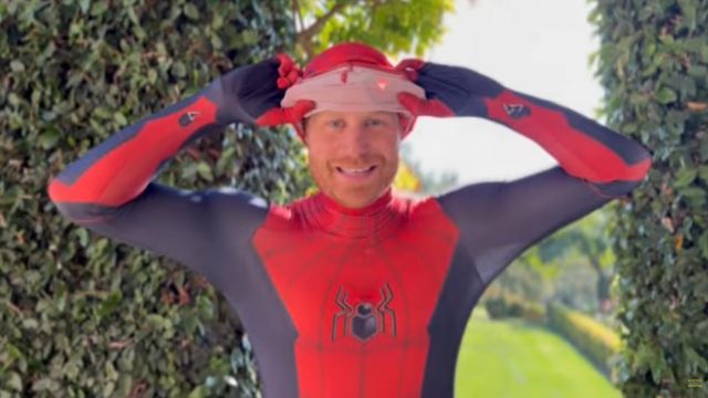 Prince Harry Spiderman