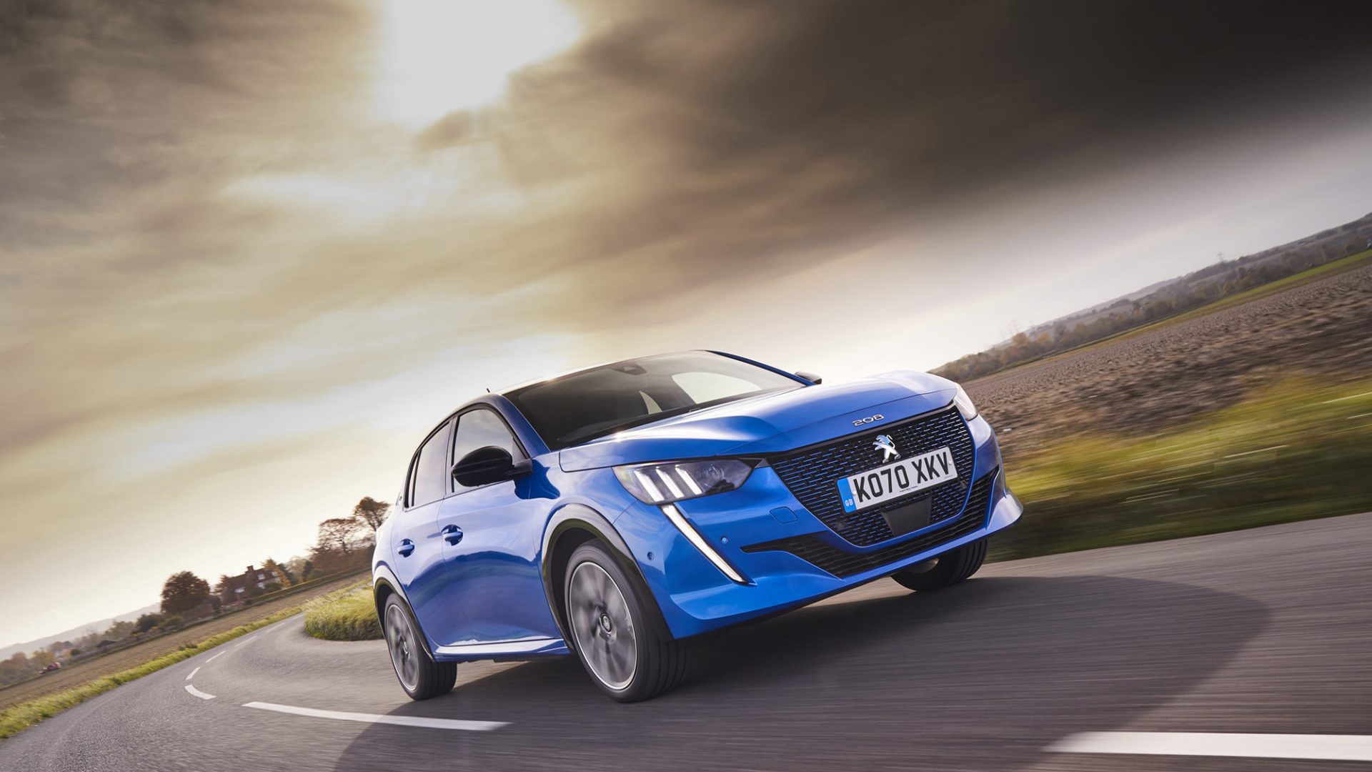 Peugeot e-208 via PA
