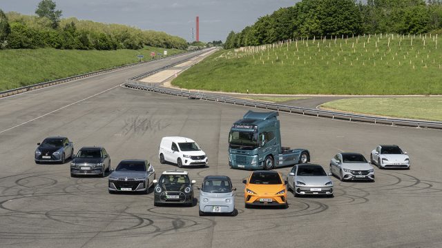 EV line-up at SMMT