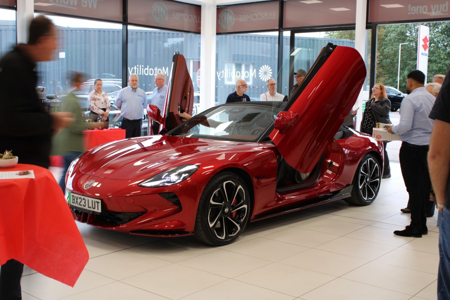 Family-run Luscombe Motors sells 5,000th new MG from Leeds showroom