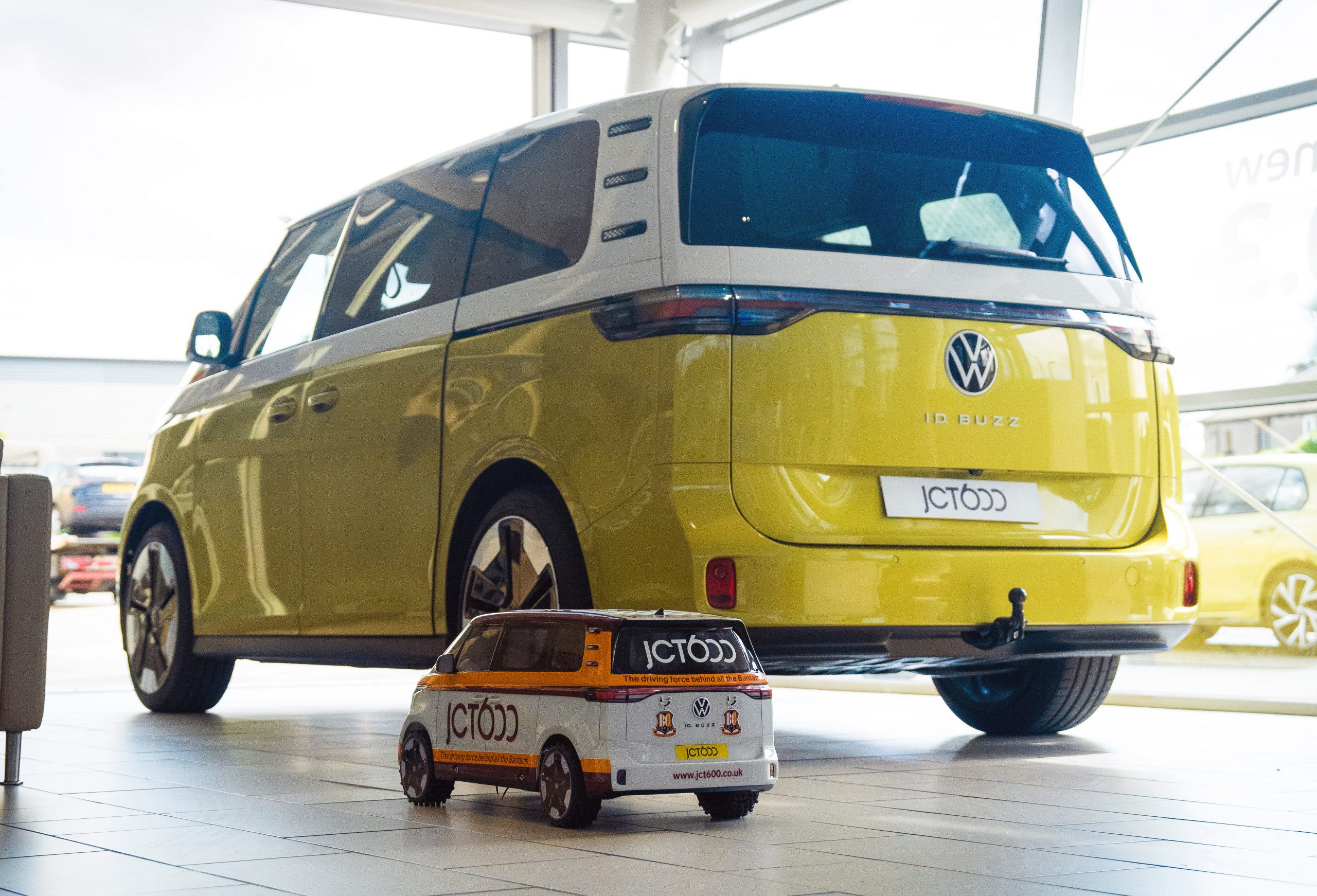 Car dealer group JCT600 gives Bradford City home matches extra buzz