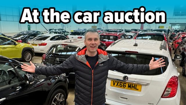 James At the car auction