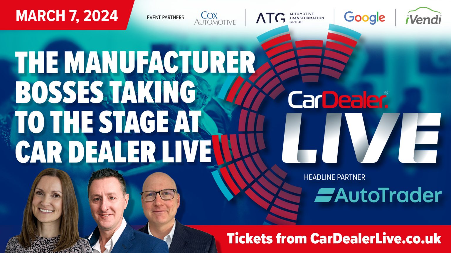 BYD, Nio and Stellantis directors to take to stage at Car Dealer Live