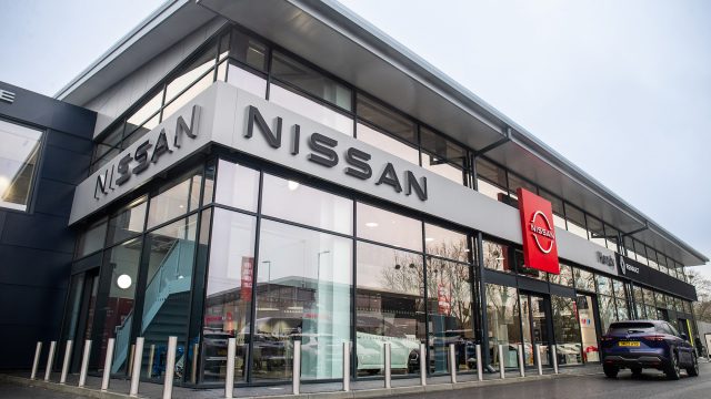 The Hendy Nissan Southampton dealership in Eastleigh