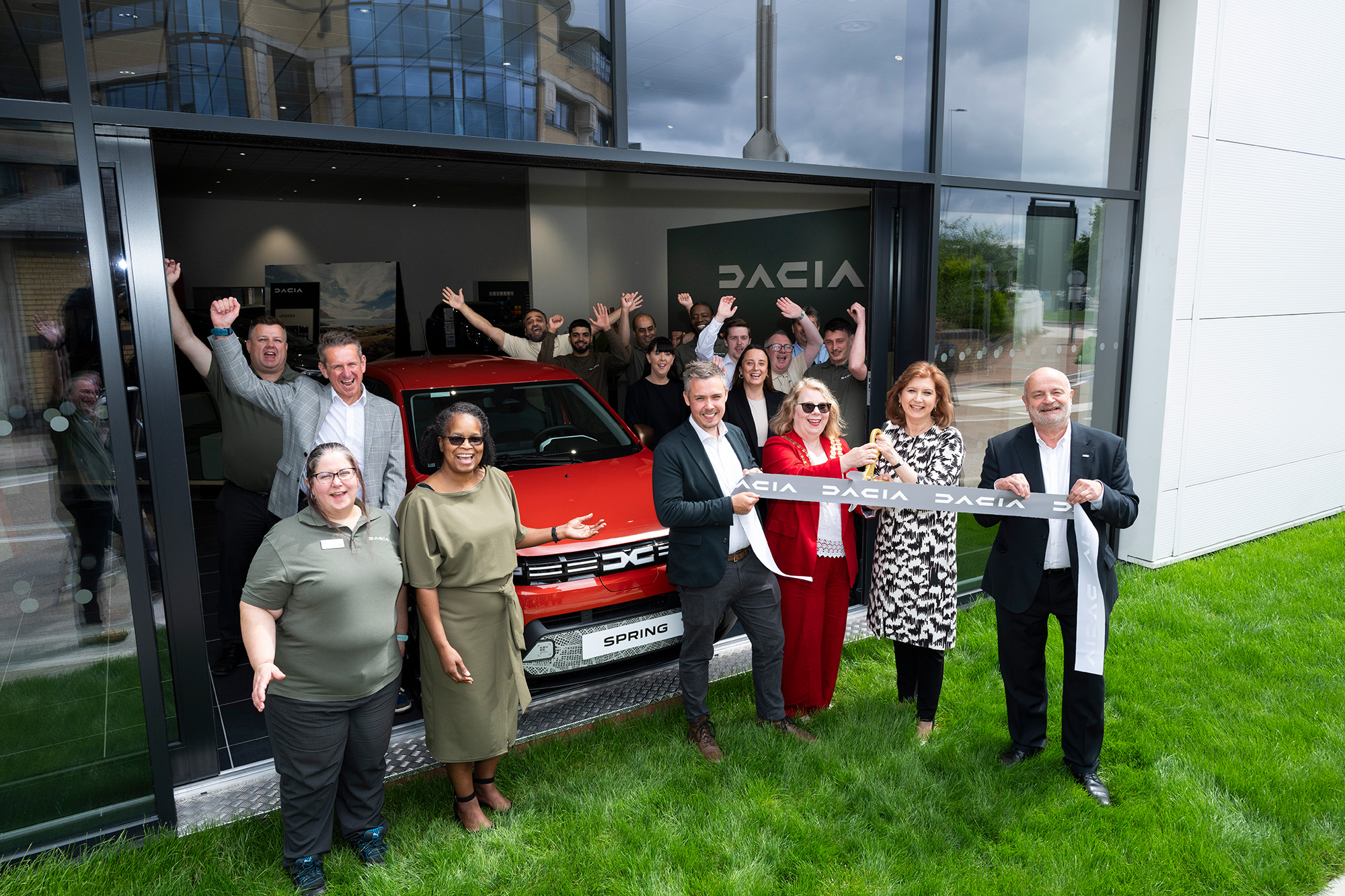 Romania's ambassador adds VIP touch to opening of Dacia's new flagship