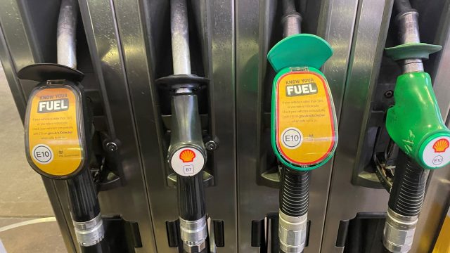 Petrol and diesel pumps – Peter Byrne:PA