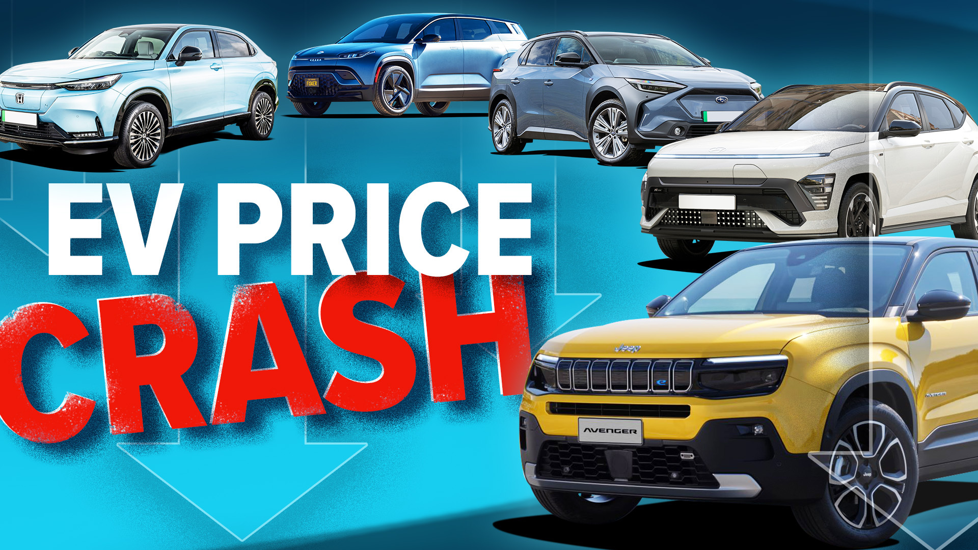Video: The new cars that COLLAPSED in price last year are all EVs bar ...