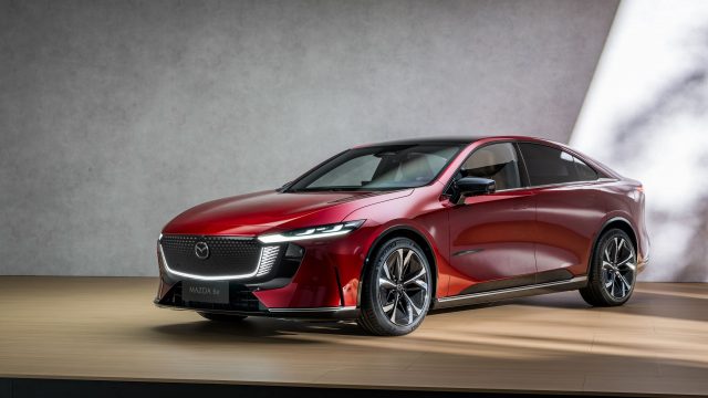 Mazda announces new 348-mile 6e electric fastback will start from £38,995
