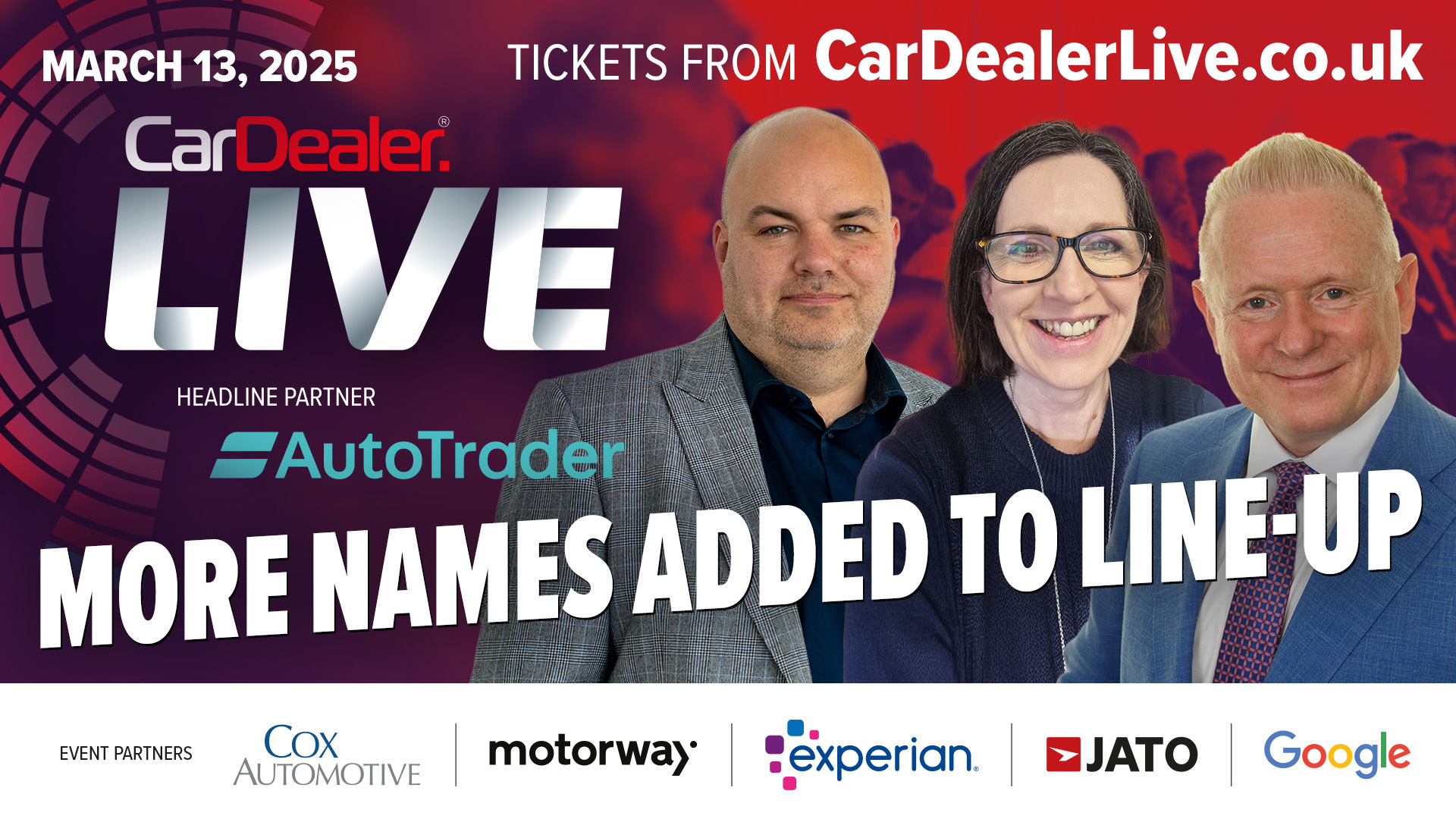 More speakers added to the Car Dealer Live line-up as tickets selling ...