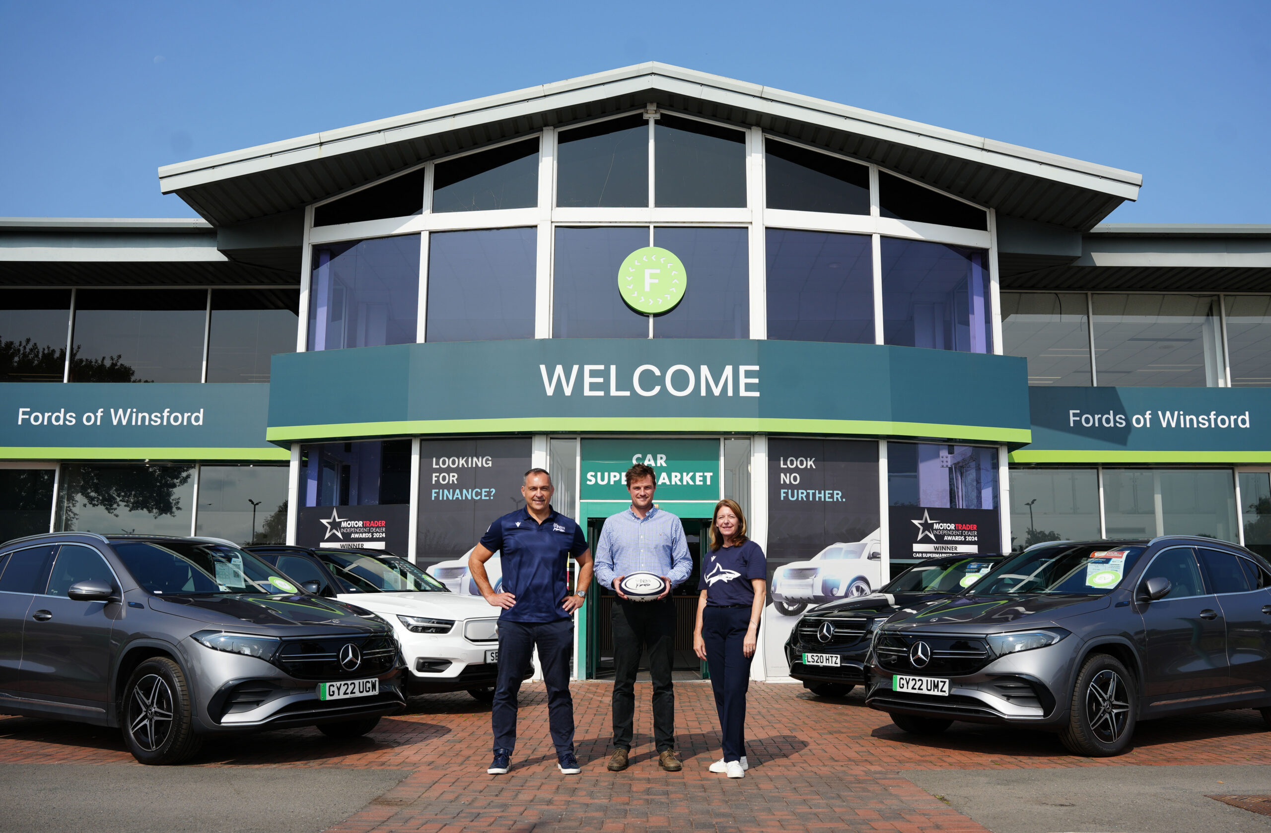 Used car supermarket Fords of Winsford announces three-year Sale Sharks