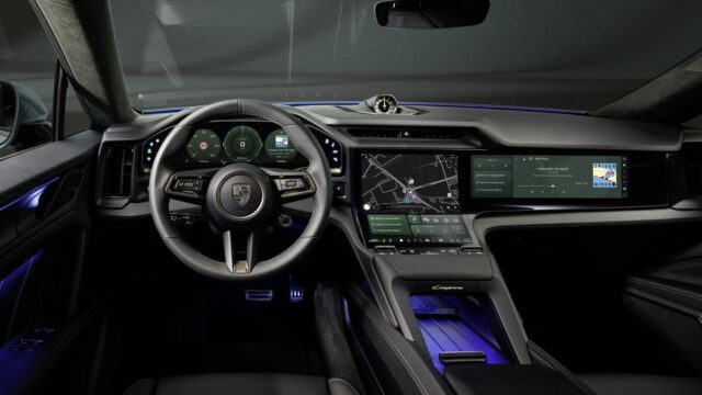 Porsche Cayenne interior 2025