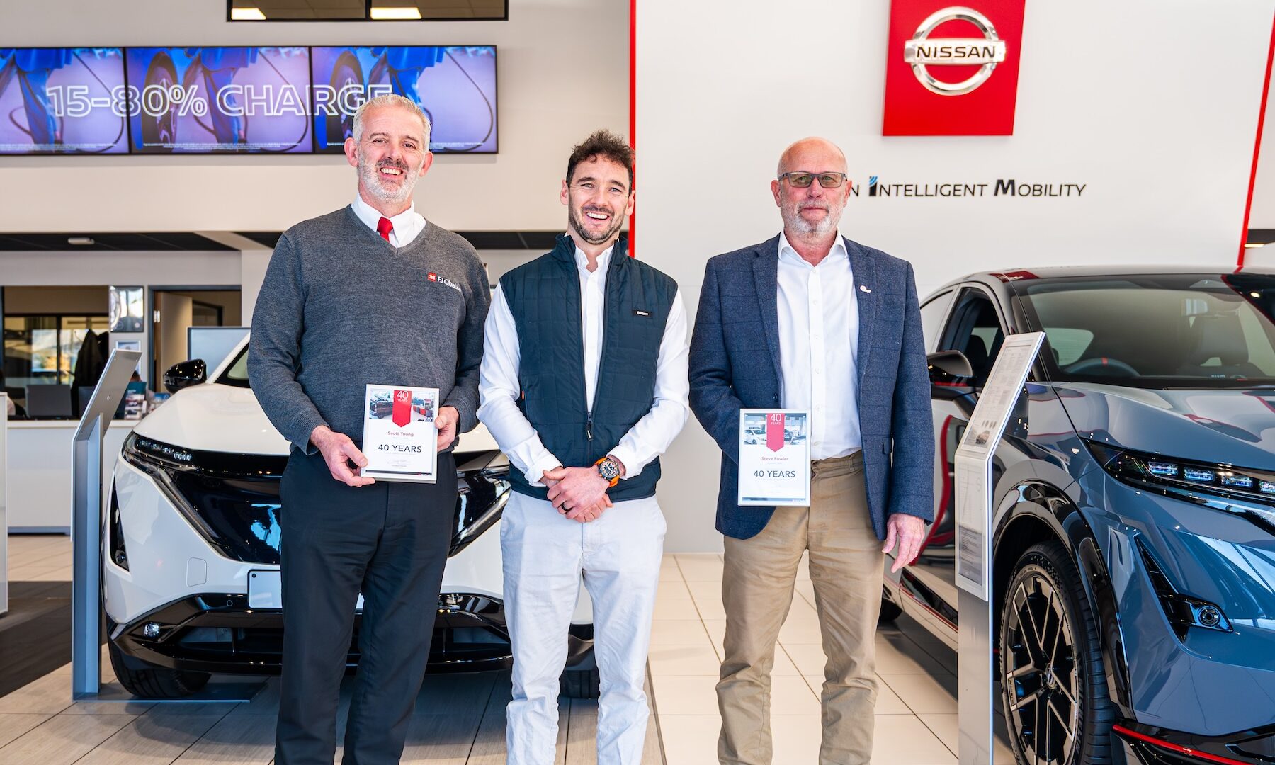 FJ Chalke long service employees