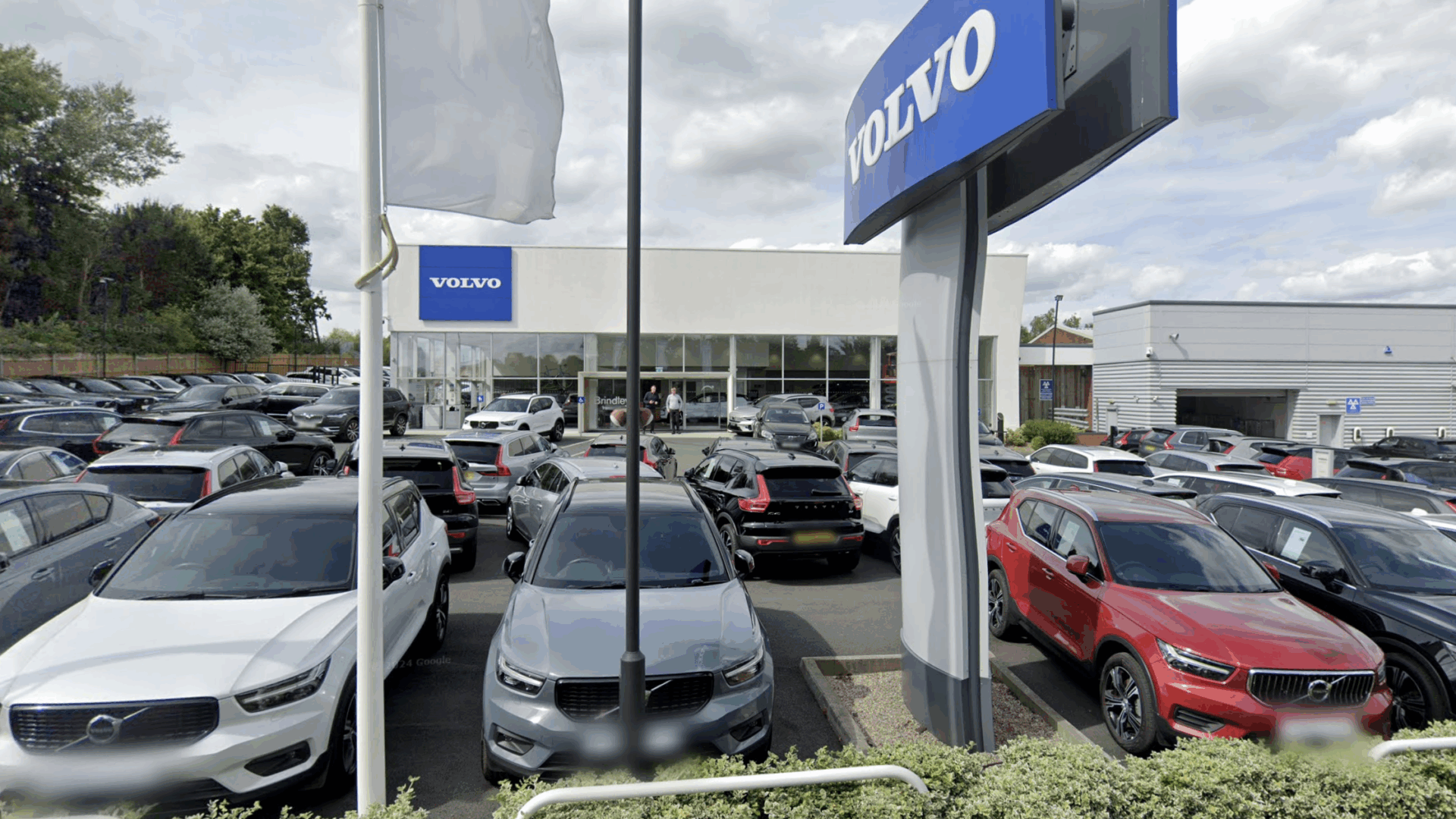 Brindley Volvo Wolverhampton via Google Maps