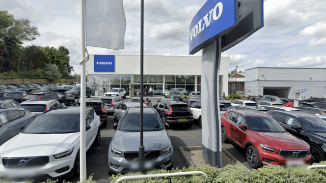 Brindley Volvo Wolverhampton via Google Maps