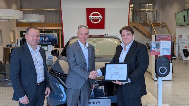 Smiths Nissan with their certification