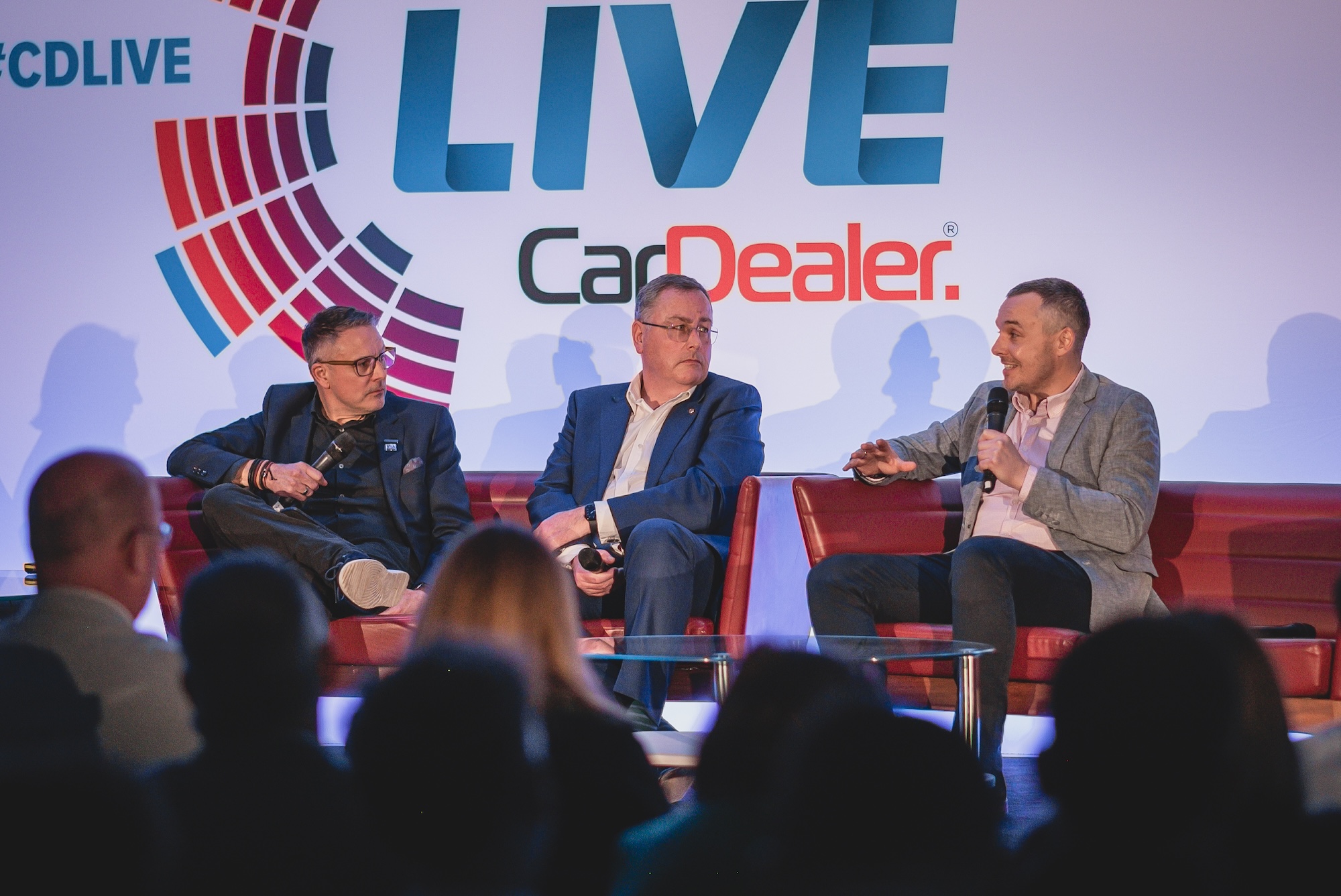 From left to right: Cox's Philip Nothard, Waylands CEO John O'Hanlon, and Craig Ford from Motability